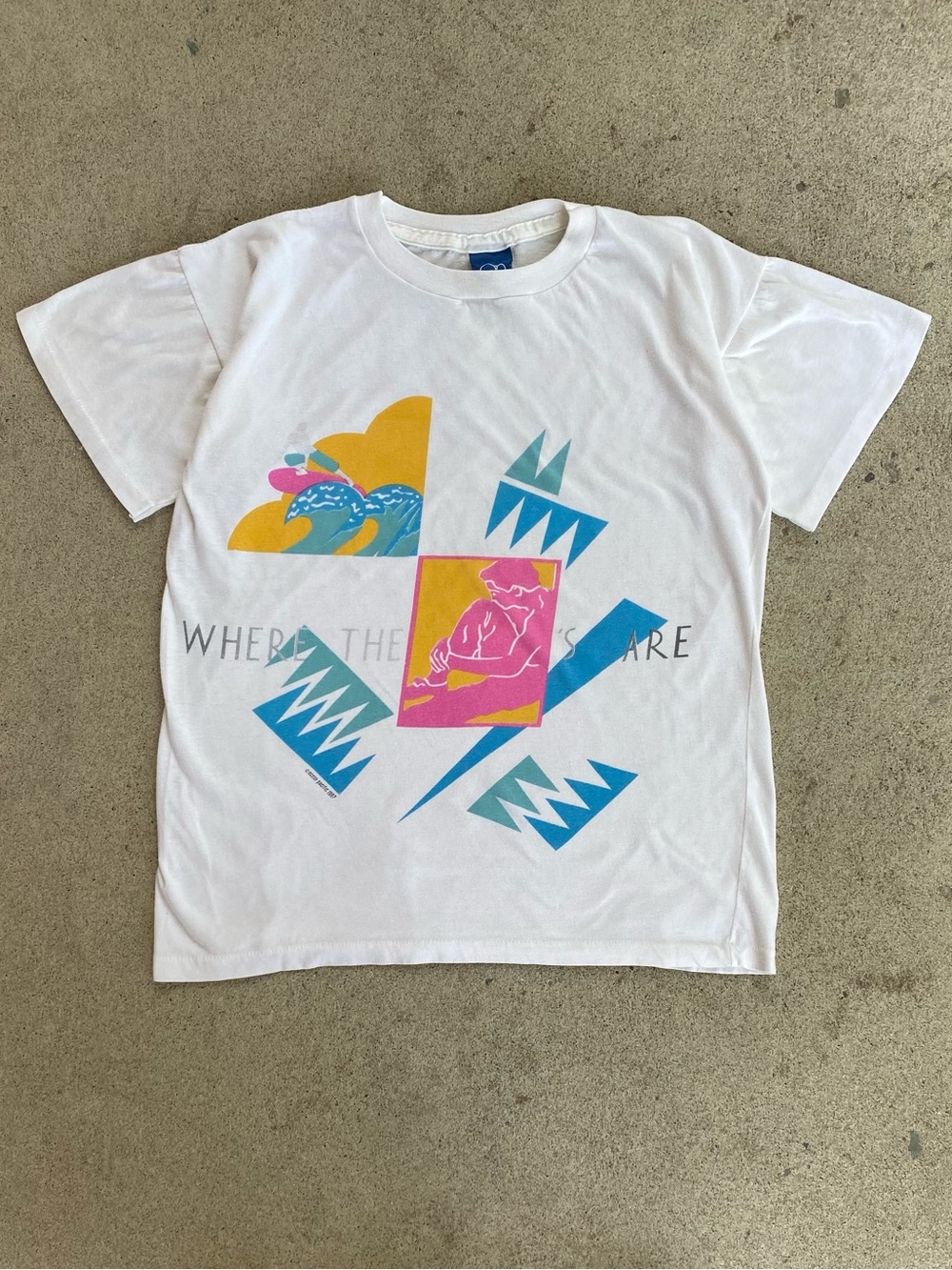 Vintage 1987 Ocean Pacific Surf Tee Shirt